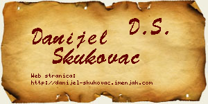Danijel Skukovac vizit kartica